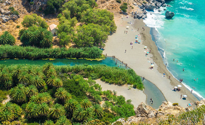 rethymno beaches